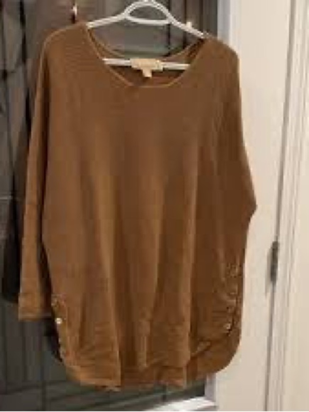 🦋Michael Kors🦋Relaxed Brown Women's Pulloved Tunic Top